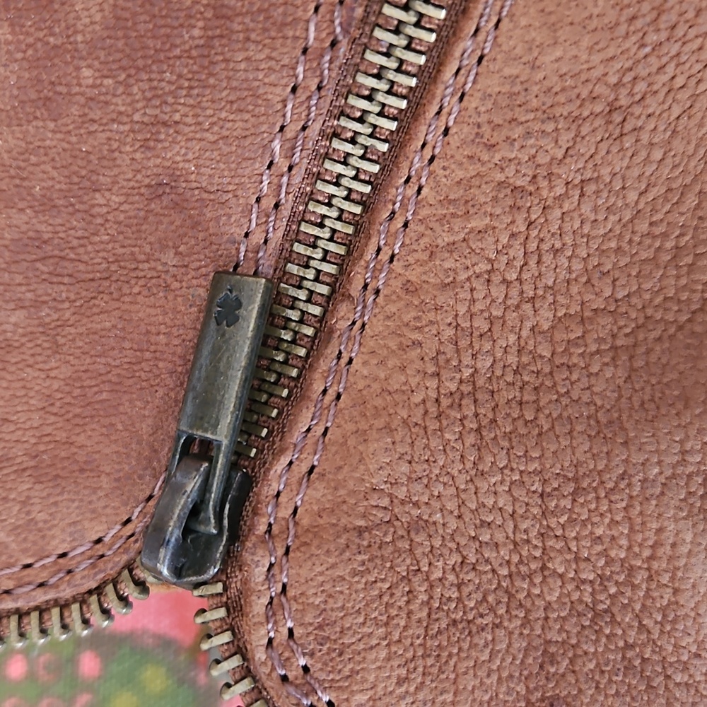 Lucky Brand Tan Leather Ankle Boots Size 8 - Picture 9 of 14